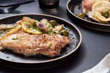 Lemon Chicken and Artichoke Skillet (Healthy Recipes) | MyFitnessPal