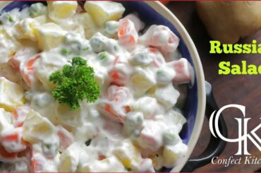 Russian Salad Recipe | Healthy and Tasty Recipe | How to make Russian Salad Recipe