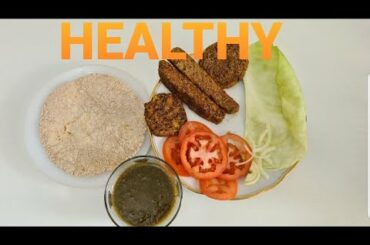 Diet Roti and Tikki - Vegetarian - Healthy and Yummy - Weightloss - Oats - Ricette con Avena