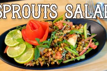 Salad recipe |How to make Sprouts Salad |Salad recipe for weightloss | Healthy recipe |Sprouts Salad