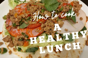 HOW TO COOK A HEALTHY LUNCH! Perfect para sa mga nag diet dyan!!|Maddy O. Vlog's