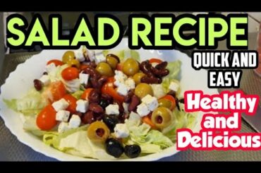 Salad Recipe, Healthy and Delicious, quik and easy Recipes, Salade Recept, met Honing Mosterd #27