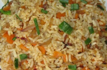 Carrot Onion rice| 10 minutes healthy Lunch box Recipe | Variety Rice