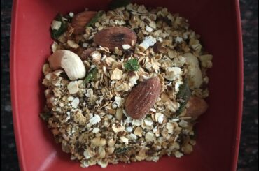 OATS CHIVDA | HEALTHY CHIVDA | #weightloss #namkeen recipe
