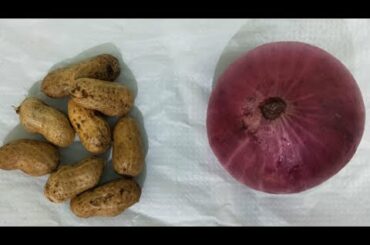 1 ingredient simple tasty easy evening snack with peanut palli boiled palli quick recipe