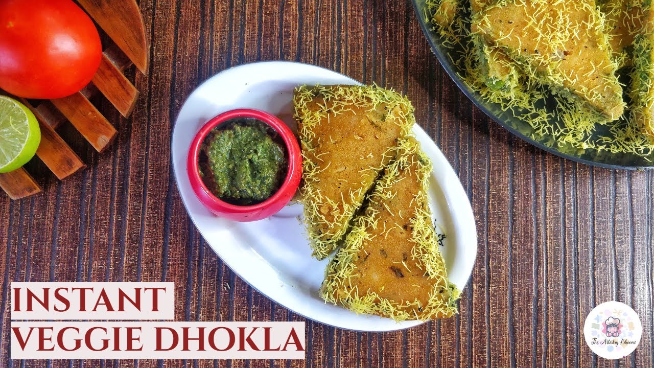 Instant Veggie Dhokla | Healthy Rava Dhokla Recipe |Easy Gujarati Snacks Ideas |Weight Loss Recipe Instant Veggie Dhokla | Healthy Rava Dhokla Recipe |Easy Gujarati Snacks Ideas |Weight Loss Recipe