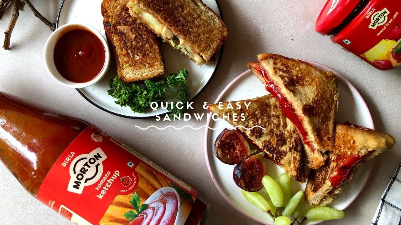 Quick & Easy Sandwiches | Easy Snack or Breakfast Recipes | By Chef Nehal Karkera Quick & Easy Sandwiches | Easy Snack or Breakfast Recipes | By Chef Nehal Karkera