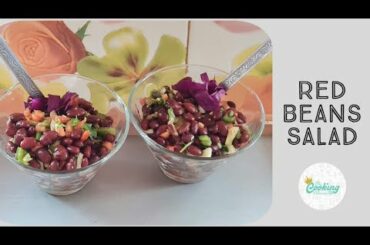 Red Beans Salad | Mediterranean Kidney Beans Salad | Healthy Salad Recipe