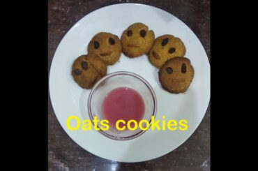 Oats Cookies/Tea Time snacks/ Healthy snacks