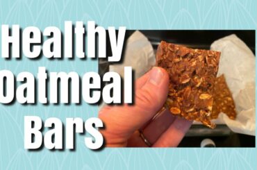 Healthy Oatmeal Bars | Healthy Recipes