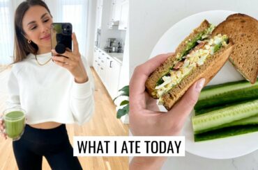 WHAT I ATE TODAY | Healthy & Simple Food Ideas | Annie Jaffrey