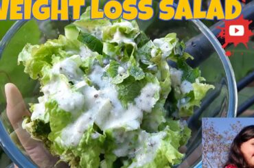 Green salad for weight loss |Healthy salad recipe #weightlosssalad #Broccolisalad #lettucesalad