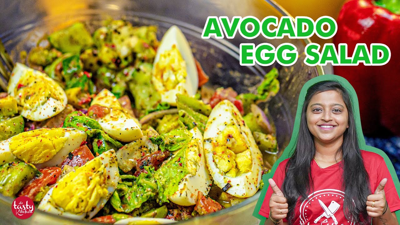 Avocado Egg Salad Recipe | Healthy Salad for Weight Loss | How to Make Avocado Egg Salad Avocado Egg Salad Recipe | Healthy Salad for Weight Loss | How to Make Avocado Egg Salad