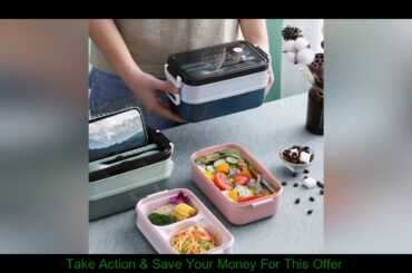 Wholesale Microwave Lunch Box Portable 2 Layer Food Container Healthy Lunch Bento Boxes Lunchbox Wi