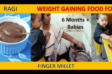 Weight gaining recipe for babies | Ragi recipe | healthy recipes