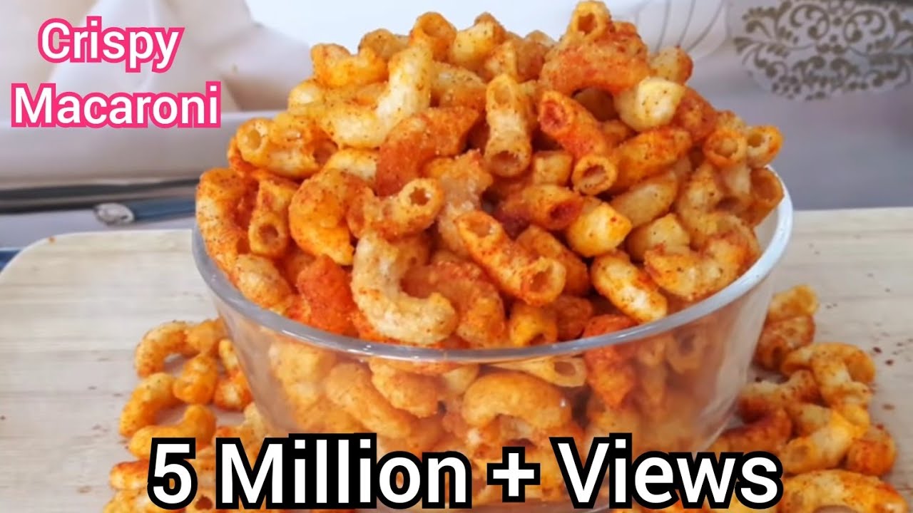 Crispy Macaroni Snacks | Macaroni kurkure Recipe Crispy Macaroni Snacks | Macaroni kurkure Recipe