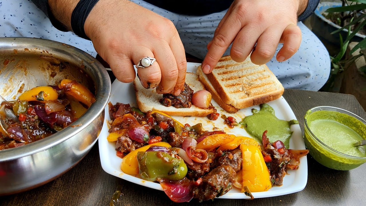 Dry Chilli Mutton | Chilli Mutton With Bread | Chilli Mutton Snack Recipe | Maa Ki Recipe Ep -116 Dry Chilli Mutton | Chilli Mutton With Bread | Chilli Mutton Snack Recipe | Maa Ki Recipe Ep -116