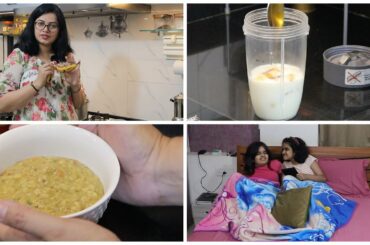 Healthy Breakfast for hassle free Mornings! Indian Youtuber Neelam vlog! Indian Morning Routine