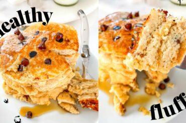 CHOCOLATE CHIP PANCAKE RECIPE | healthy, easy, paleo recipe