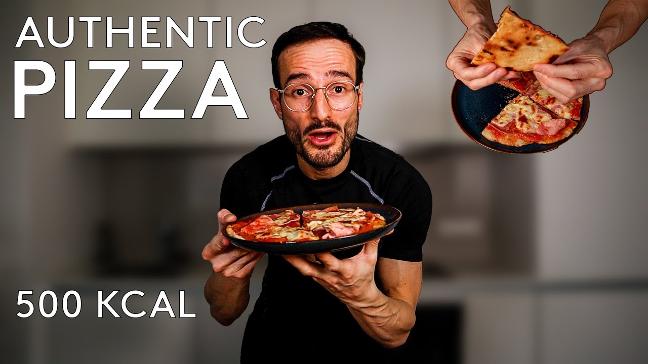 AUTHENTIC Pan Pizza but Low Calories | Anabolic Pizza Recipe | Healthy Cast Iron Pizza AUTHENTIC Pan Pizza but Low Calories | Anabolic Pizza Recipe | Healthy Cast Iron Pizza