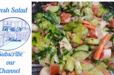 Fresh Salad Recipe/Refreshing Healthy Salad Recipe/ Easy Salad Recipe by B&N Kitchen