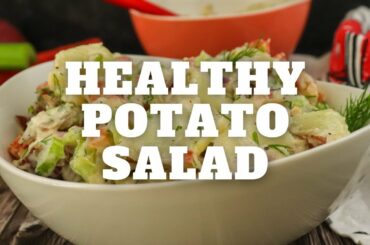Healthy Potato Salad Recipe #salad #potatosalad #healthyrecipes