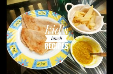 Kid's lunch recipes