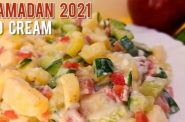 Healthy Salad Recipe in URDU/hindi | Ramadan Special yogurt salad | Best Diet Recipe by Food & Art