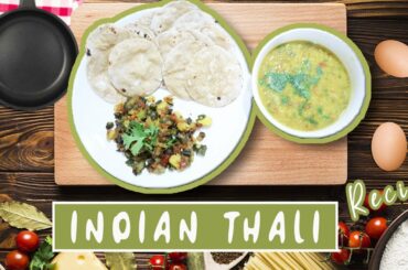 Indian Thali Lunch Recipe | Healthy Food | May Alci