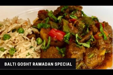 Balti Gosht Recipe Ramadan And Eid Special by Healthy Spice Kitchen | How To Make Karai Gosht