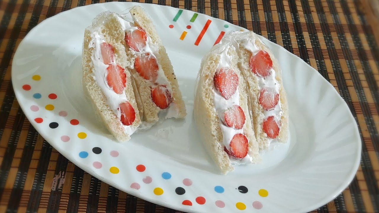 Japanese Fruit Sandwich |Fruit Sando |Sandwich Recipe |Mrunal's snacks recipes Japanese Fruit Sandwich |Fruit Sando |Sandwich Recipe |Mrunal's snacks recipes