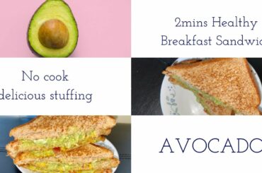 #BreakfastSandwich #Nocookstuffing / California Avocado #guacamolespread /Creamy,Delicious & Healthy