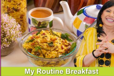My Daily Routine Breakfast Light & Healthy Chewar Recipe in Urdu Hindi - RKK