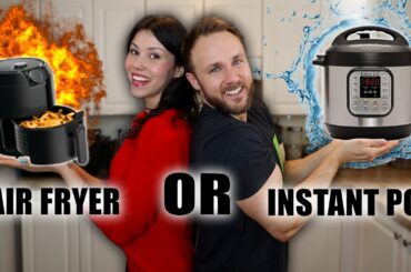 AIR FRYER OR INSTANT POT | Which one is BETTER? HEALTHIER? (Plus an amazing coconut curry recipe)