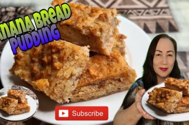 Banana Bread Pudding | Anne's Healthy Kitchen