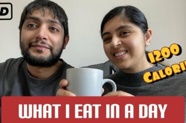 WHAT I EAT IN A DAY | MAKING MY HUSBAND TRY THE CALORIE DEFICIT DIET