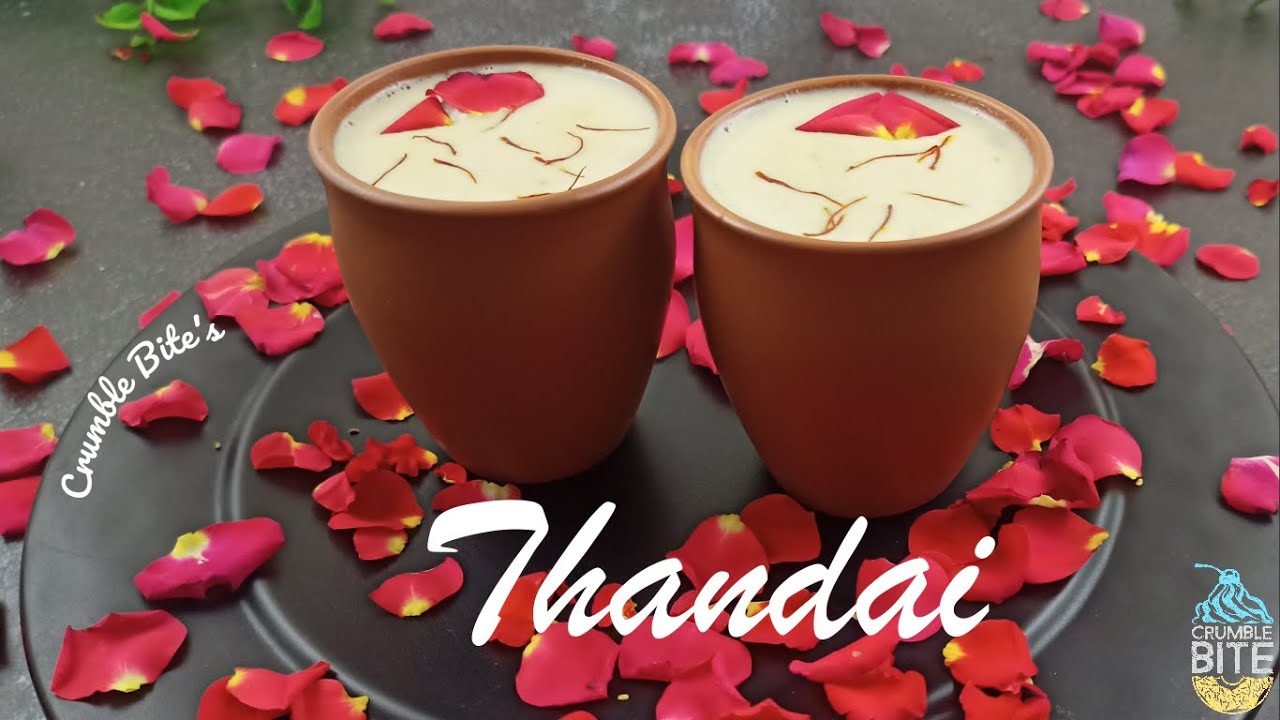 Thandai | Holi Special Recipe | Festival Recipes | Healthy Recipes | Sardai recipe | Crumble Bite Thandai | Holi Special Recipe | Festival Recipes | Healthy Recipes | Sardai recipe | Crumble Bite