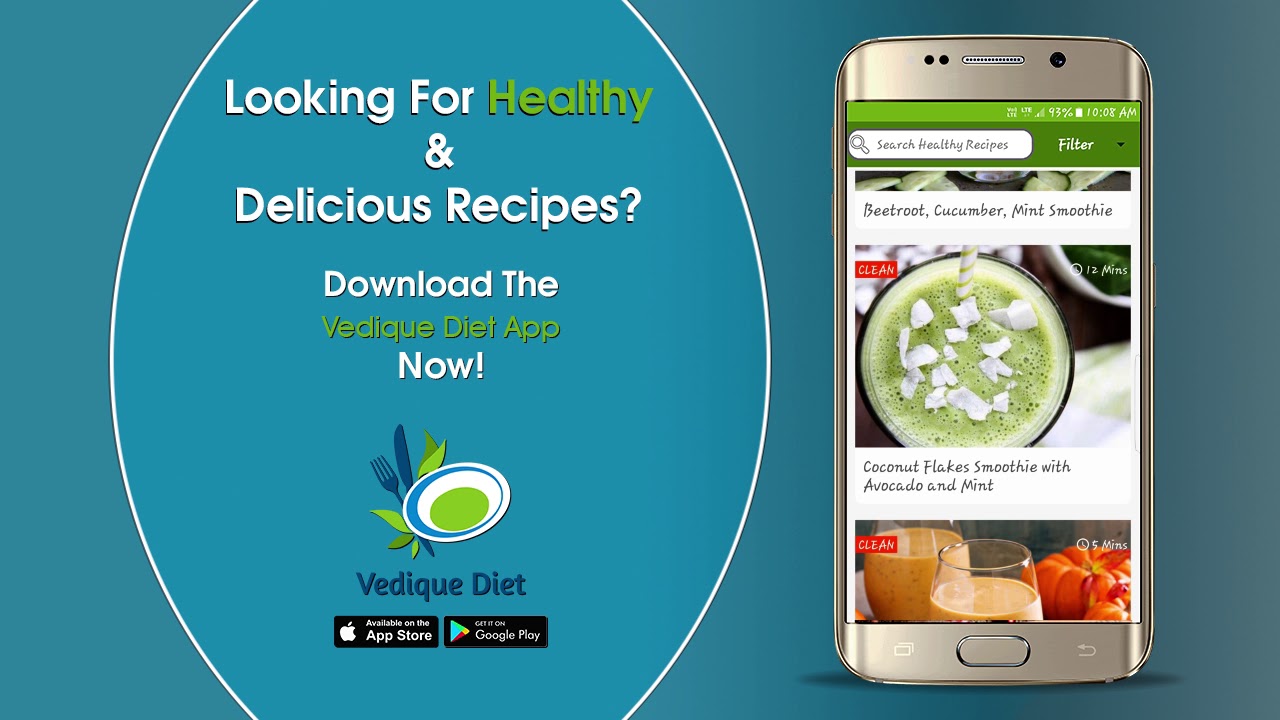 Vedique Diet App | Healthy Recipes | Free Diet Plan | Dr Shikha Sharma Vedique Diet App | Healthy Recipes | Free Diet Plan | Dr Shikha Sharma