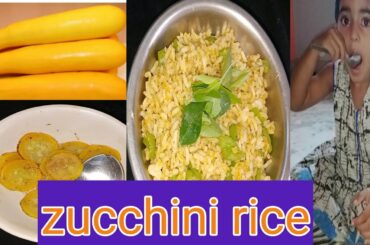 zucchini rice//healthy food recipes/zuchhini