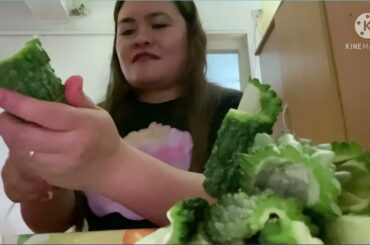 #Healthysalad #Bittergourdsalad How to do Bitter gourd salad || Irene Gupana version