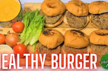 Healthy Burger | Best Vegan Burger | Vegan Burger Recipe | Vegan Recipes | Healthy Burger Recipe