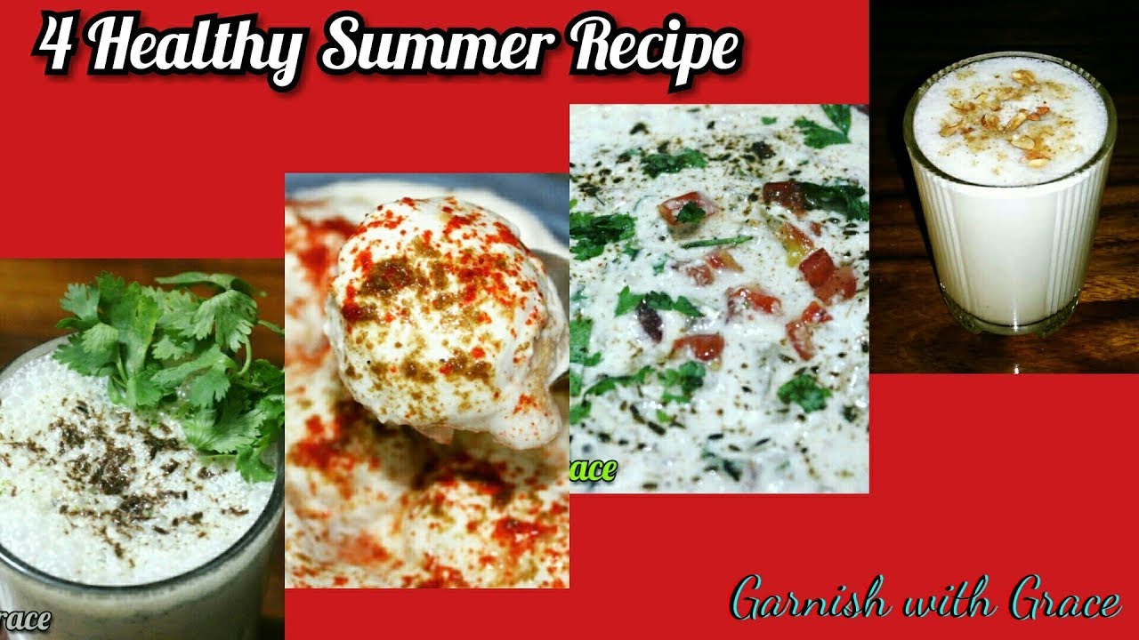 4 Healthy Summer Recipes | Weight Loss Recipes | 4 Healthy Curd Recipes 4 Healthy Summer Recipes | Weight Loss Recipes | 4 Healthy Curd Recipes