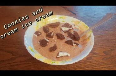 cookies and cream nice cream (healthy recipes ep 6)|the cool chef|