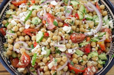 Healthy Chickpea Salad Recipe