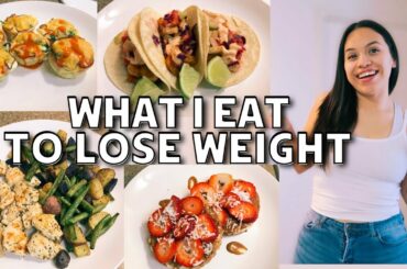 WHAT I EAT IN A DAY TO STAY HEALTHY: Low Calorie Weight Loss Meals