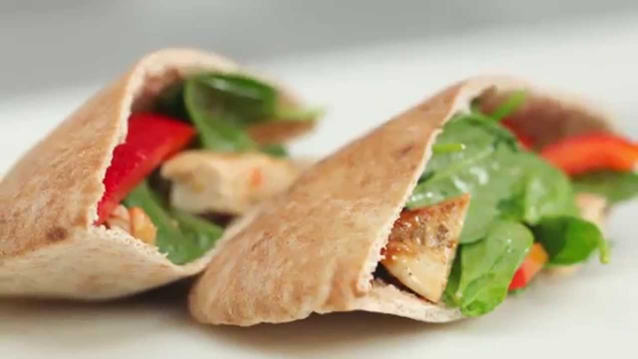 Fat-Burning Recipe: Chicken and Veggie Pita | Health Fat-Burning Recipe: Chicken and Veggie Pita | Health