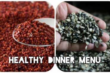 Healthy Dinner Menu/  Iron, Protein, Calcium Rich Menu/ Easy Healthy Recipes