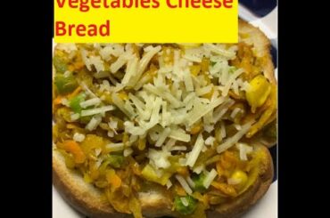 Cheese Bread Recipe Indian Style /Mixed Vegetables Cheese Bread Sandwich/Cheese Bread Tamil/#shorts
