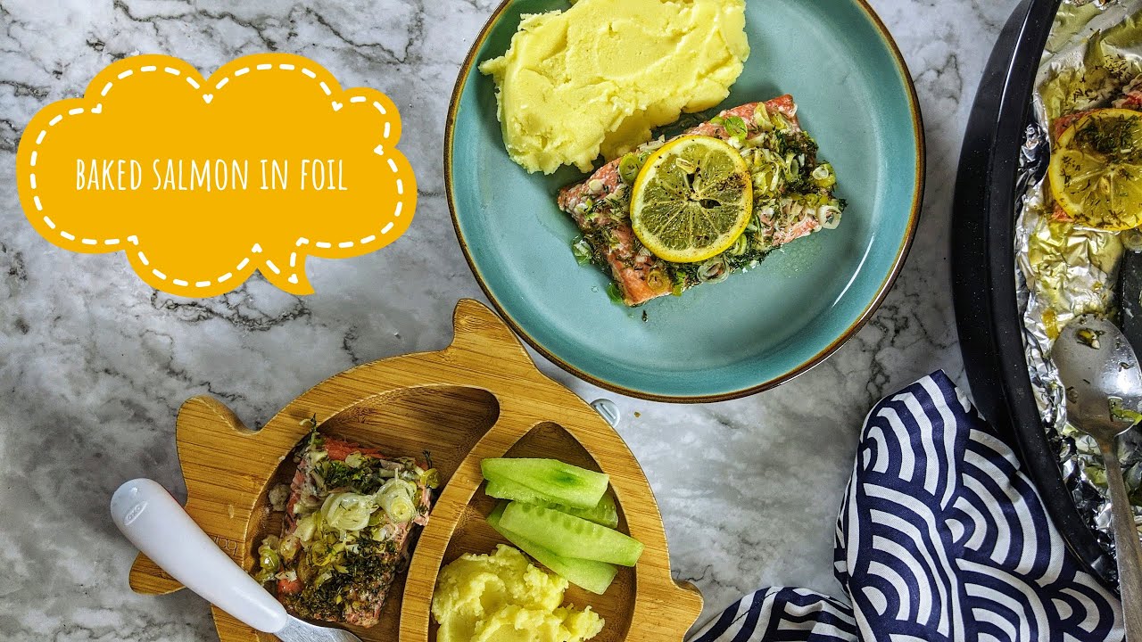 Baked Salmon in foil | Quick, easy & tasty recipes | Healthy recipes Baked Salmon in foil | Quick, easy & tasty recipes | Healthy recipes