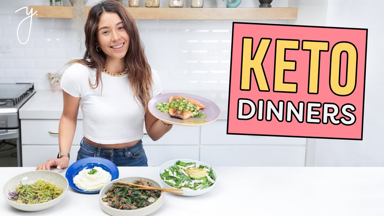 5 KETO DINNER IDEAS Low Carb Recipes For Weight Loss I Healthy & Easy 5 KETO DINNER IDEAS Low Carb Recipes For Weight Loss I Healthy & Easy